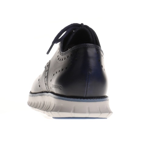 COLE HAAN-Ανδρικά παπούτσια oxford COLE HAAN ZEROGRAND WING OX μπλε