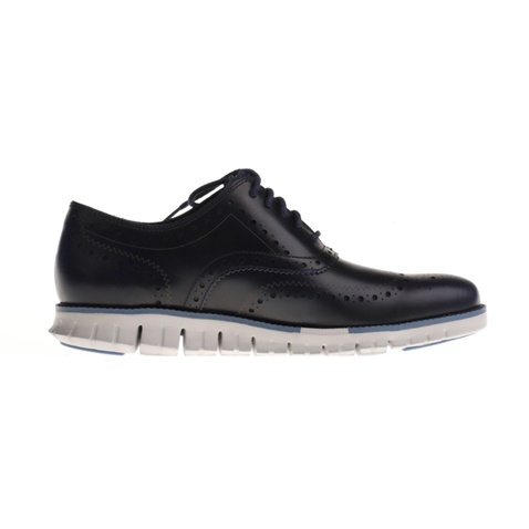 COLE HAAN-Ανδρικά παπούτσια oxford COLE HAAN ZEROGRAND WING OX μπλε