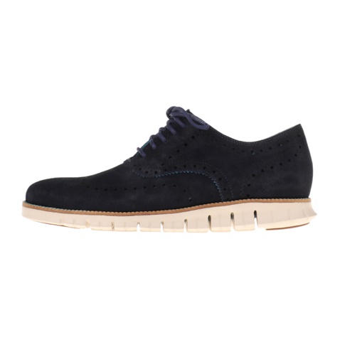 COLE HAAN-Ανδρικά παπούτσια oxford COLE HAAN ZEROGRAND WING OX ναυτικό μπλε