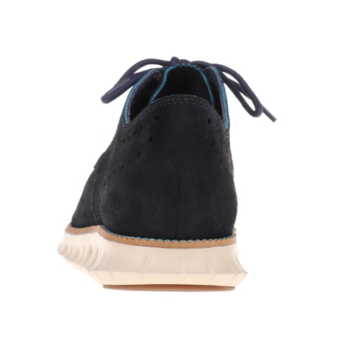 COLE HAAN-Ανδρικά παπούτσια oxford COLE HAAN ZEROGRAND WING OX ναυτικό μπλε