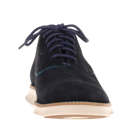 COLE HAAN-Ανδρικά παπούτσια oxford COLE HAAN ZEROGRAND WING OX ναυτικό μπλε