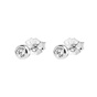 FOLLI FOLLIE-Γυναικεία σκουλαρίκια FOLLI FOLLIE Fashionably Silver Essentials ασημένια