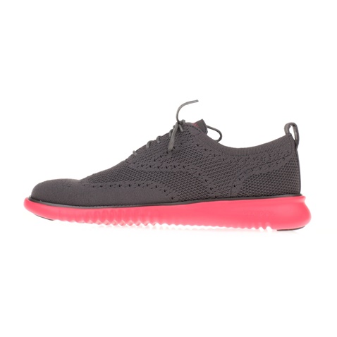 COLE HAAN-Ανδρικά παπούτσια oxford COLE HAAN 2.ZEROGRAND STCHLTE ανθρακί-κόκκινο