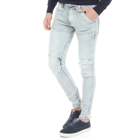 G-STAR RAW-Ανδρικό jean παντελόνι G-STAR RAW 3D SKINNY γκρι