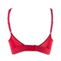 CK UNDERWEAR-Γυναικείο σουτιέν CK UNDERWEAR LGHT LINED BRALETTE κόκκινο