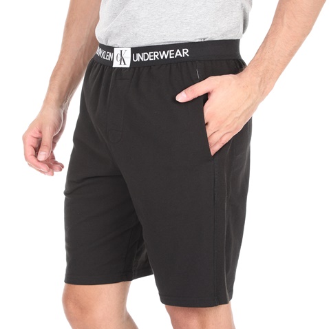 CK UNDERWEAR-Ανδρικό σορτς πυτζάμας CK UNDERWEAR μαύρο