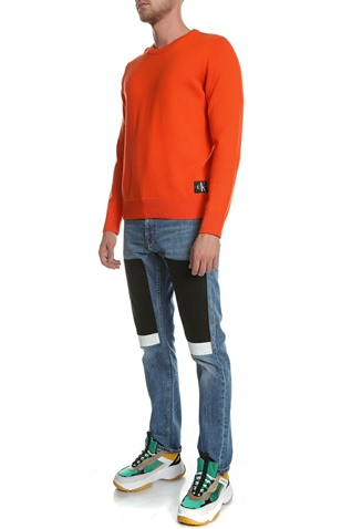 CALVIN KLEIN JEANS-Ανδρικό τζιν παντελόνι Calvin Klein CKJ 026 μπλε