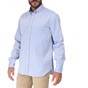 BROOKSFIELD-Ανδρικό πουκάμισο BROOKSFIELD REGULAR FIT μπλε