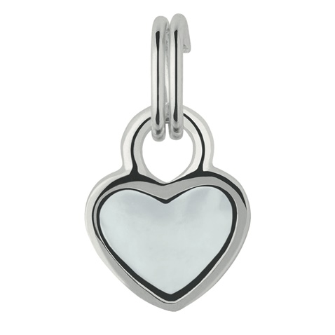 LINKS OF LONDON-Ασημένιο charm Links of London Mini Heart Paper Charm