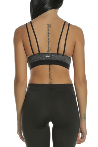 NIKE-Γυναικείο αθλητικό μπουστάκι NIKE INDY SPARKLE ανθρακί