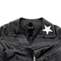 JAKIOO-Παιδικό μπουφάν biker JAKIOO CHIODO STELLE μαύρο