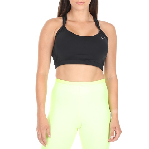 NIKE-Γυναικείο αθλητικό μποστάκι NIKE FAVORITES STRAPPY BRA μαύρο