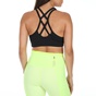 NIKE-Γυναικείο αθλητικό μποστάκι NIKE FAVORITES STRAPPY BRA μαύρο
