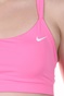 NIKE-Γυναικείο αθλητικό μπουστάκι NIKE FAVORITES STRAPPY BRA ροζ