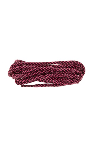 TUBELACES-Unisex κορδόνια TUBELACES ROPE MULTI μαύρα ροζ