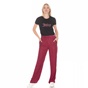 JUICY COUTURE-Γυναικεία παντελόνα JUICY COUTURE VELVET κόκκινη