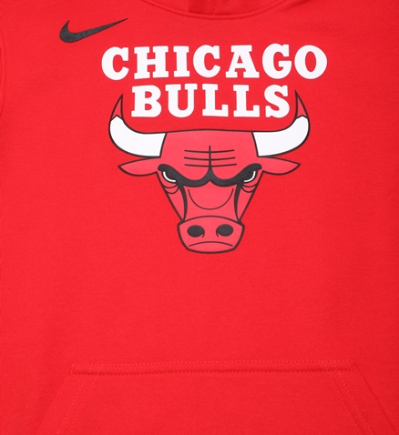 NIKE-Παιδική φούτερ μπλούζα NIKE LOGO ESSENTIAL BULLS κόκκινη