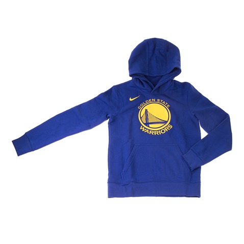 NIKE-Παιδικό φούτερ NIKE NBA KIDS WAR HOODIE PO LOGO ESSENTIAL μπλε