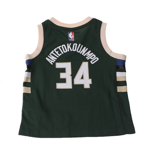 NIKE-Βρεφική αθλητική φανέλα NIKE ICON REPLICA JERSEY-BUCKS πράσινη