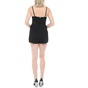 GUESS-Γυναικεία ολόσωμη φόρμα σορτς GUESS SL BIRDIE ROMPER μαύρη