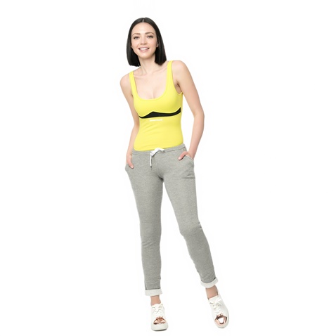 BODYTALK-Γυναικείο κορμάκι Bodytalk WAGW BODY κίτρινο