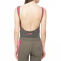 BODYTALK-Γυναικείο κορμάκι Bodytalk SEAMLESSW DEGRADE LEOTARD γκρι - ροζ