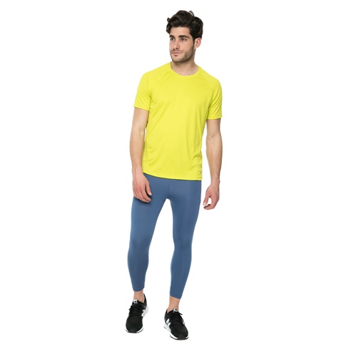 BODYTALK-Ανδρικό αθλητικό t-shirt Bodytalk TECH κίτρινο