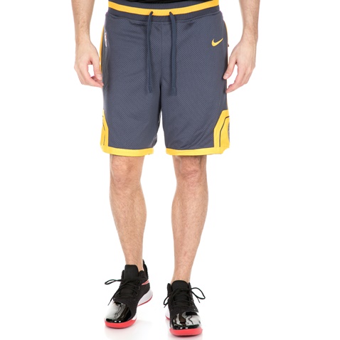 NIKE-Ανδρική βερμούδα NIKE GSW COURTSIDE ανθρακί