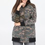 SILVIAN HEACH-Γυναικείο bomber jacket SILVIAN HEACH VALONGO χακί μπεζ