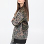 SILVIAN HEACH-Γυναικείο bomber jacket SILVIAN HEACH VALONGO χακί μπεζ