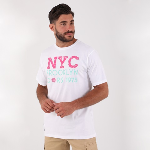 DORS-Ανδρικό t-shirt DORS λευκό