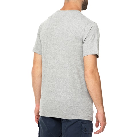 DORS-Ανδρικό t-shirt DORS γκρι με στάμπα