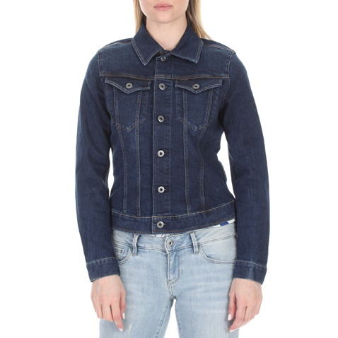 G-STAR RAW-Γυναικείο jean jacket G-STAR RAW μπλε 