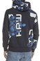 G-STAR RAW-Ανδρική φούτερ μπλούζα με κουκούλα G-STAR RAW μπλε