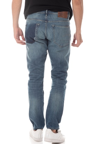 G-STAR-Ανδρικό τζιν παντελόνι 3301 G-STAR STRAIGHT TAPERED TAPE RES μπλε