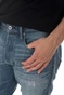 G-STAR-Ανδρικό τζιν παντελόνι 3301 G-STAR STRAIGHT TAPERED TAPE RES μπλε