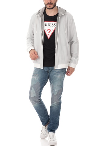 G-STAR-Ανδρικό τζιν παντελόνι 3301 G-STAR STRAIGHT TAPERED TAPE RES μπλε