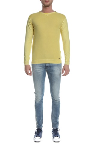 GUESS-Ανδρικό τζιν παντελόνι CHRIS GUESS μπλε ανοιχτό