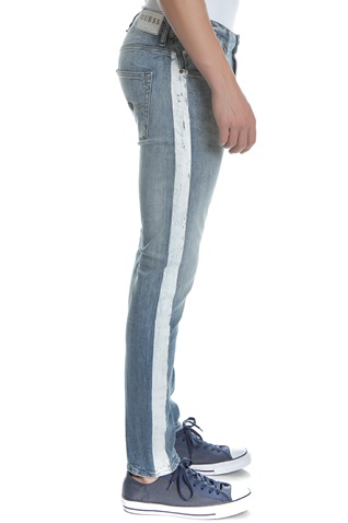 GUESS-Ανδρικό τζιν παντελόνι CHRIS GUESS μπλε ανοιχτό