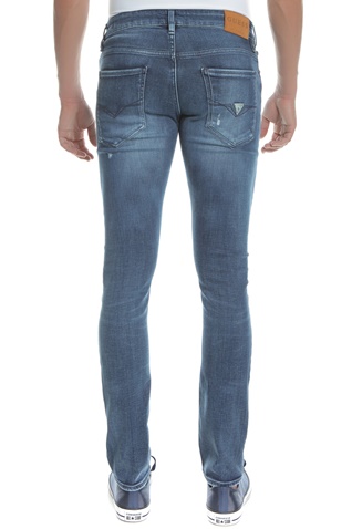 GUESS-Ανδρικό τζιν παντελόνι MIAMI GUESS μπλε