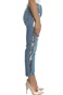 GUESS-Γυναικείο ψηλόμεσο jean παντελόνι THE IT GIRL GUESS μπλε 