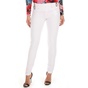 GUESS-Γυναικείο παντελόνι GUESS MIRELLA λευκό
