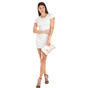GUESS-Γυναικείο mini φόρεμα GUESS JACQUELINE γαλάζιο