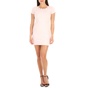GUESS-Γυναικείο mini φόρεμα GUESS JACQUELINE ροζ