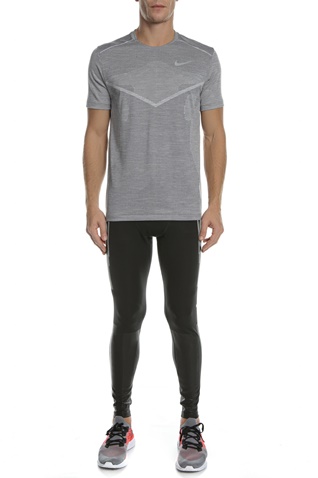 NIKE-Ανδρική κοντομάνικη μπλούζα NIKE TECHKNIT ULTRA γκρι