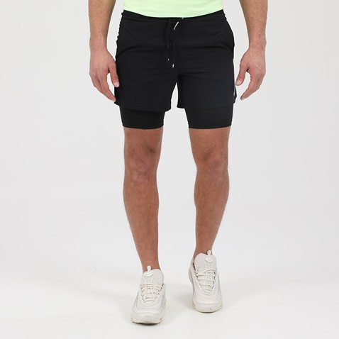 NIKE-Ανδρικό σορτς NIKE AJ7782 M NK FLX STRIDE SHORT 5IN 2IN1 μαύρο