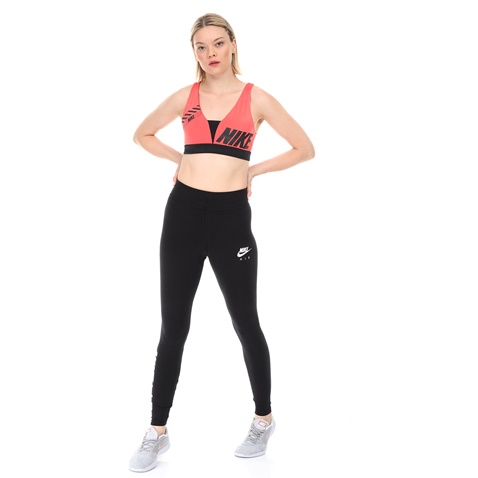 NIKE-Γυναικείο αθλητικό μπουστάκι NIKE SPRT DSTRT INDY PLUNGE ροζ