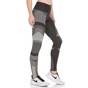 NIKE-Γυναικείο κολάν NIKE PWR TGHT GYM BEST VNR ασπρόμαυρο