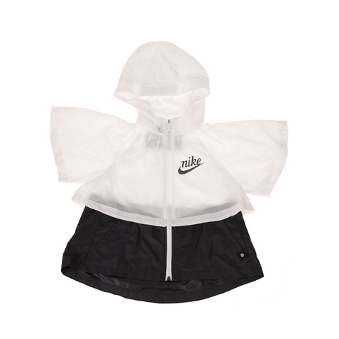 NIKE-Παιδικό αντιανεμικό τζάκετ NIKE G NSW JKT WR ICON λευκό-μαύρο