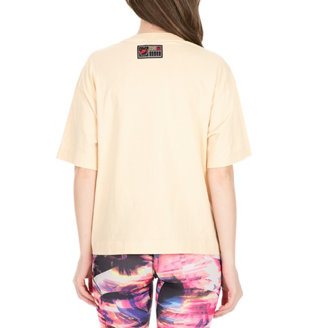NIKE-Γυναικείο t-shirt NIKE SPORTSWEAR μπεζ 